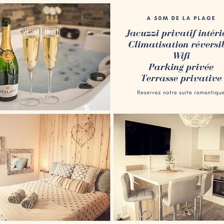 Suite avec Jacuzzi privatif Barcares Plage Le Barcarès Esterno foto